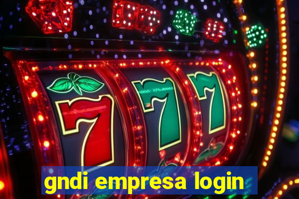 gndi empresa login