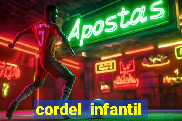 cordel infantil sobre futebol