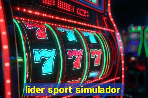 lider sport simulador